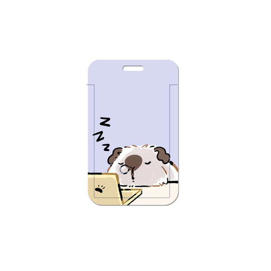 Piggy Dumplings Work Theme Card Holder