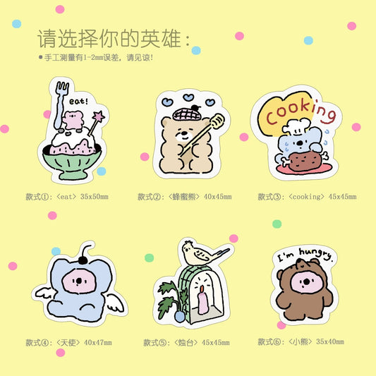 Koalawei Good Mood Series Fridge Magnets