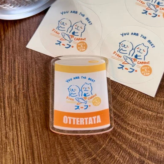 OtterTata "You're The Best" magnet