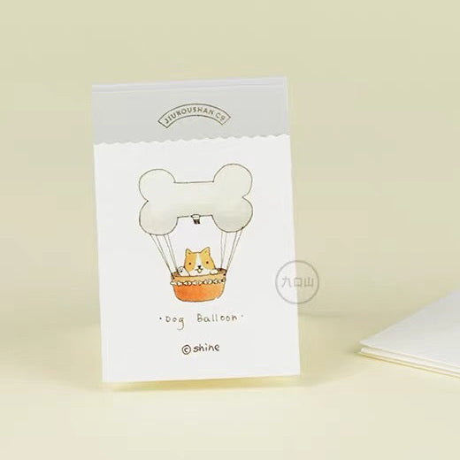 Hot Air Balloon Travel Notepad Series