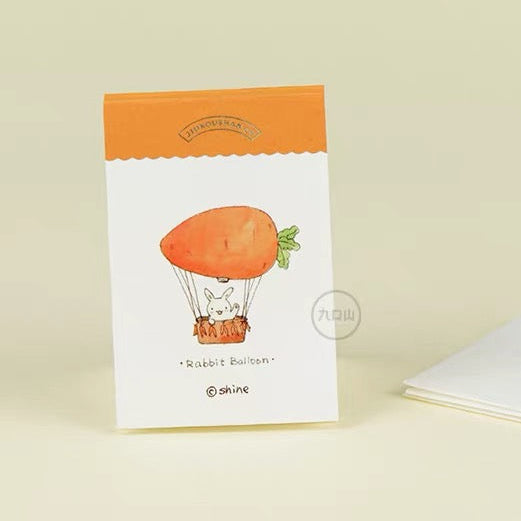 Hot Air Balloon Travel Notepad Series