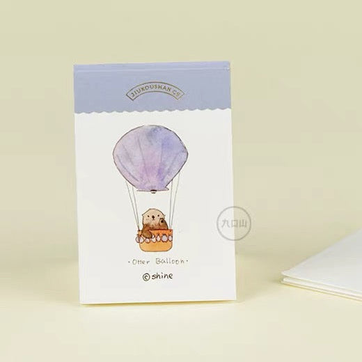 Hot Air Balloon Travel Notepad Series