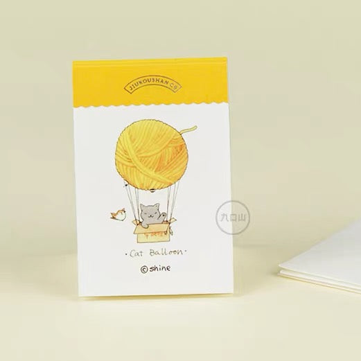 Hot Air Balloon Travel Notepad Series