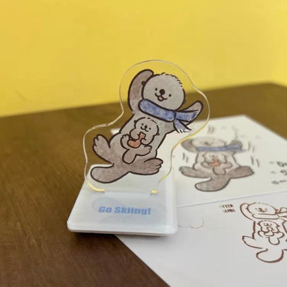 Bibi&Tata Ski Stamp