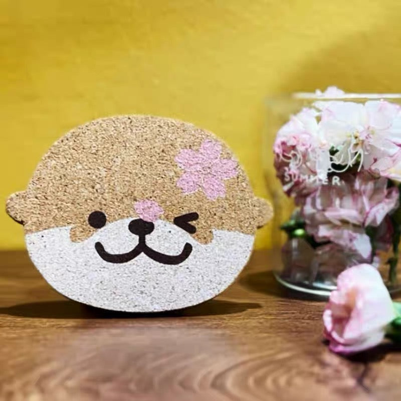 Tata Sakura Cork Coaster