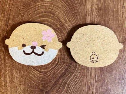 Tata Sakura Cork Coaster