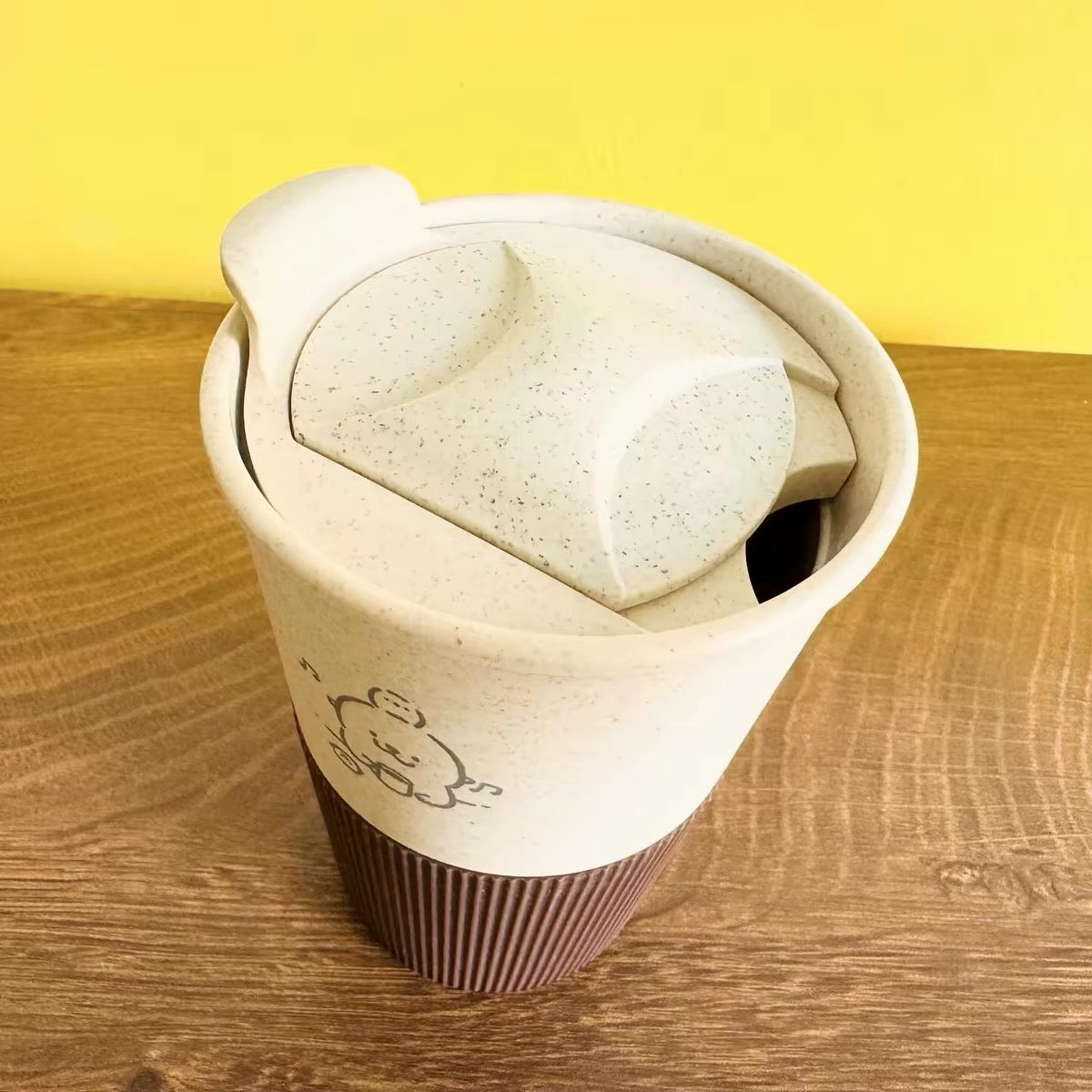 Bibi & Tata Eco-friendly Wheat Straw Travel Mug（Coffee Cup）