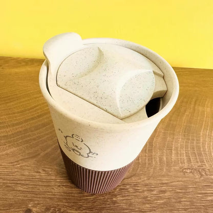 Bibi & Tata Eco-friendly Wheat Straw Travel Mug（Coffee Cup）