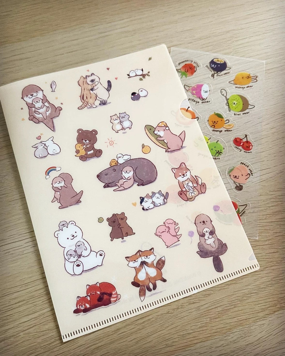 Tata cute animals folder