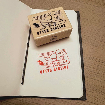 Bibi&Tata x Micia Ottor Airline Stamp