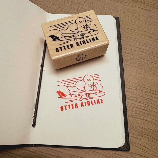 Bibi&Tata x Micia Ottor Airline Stamp