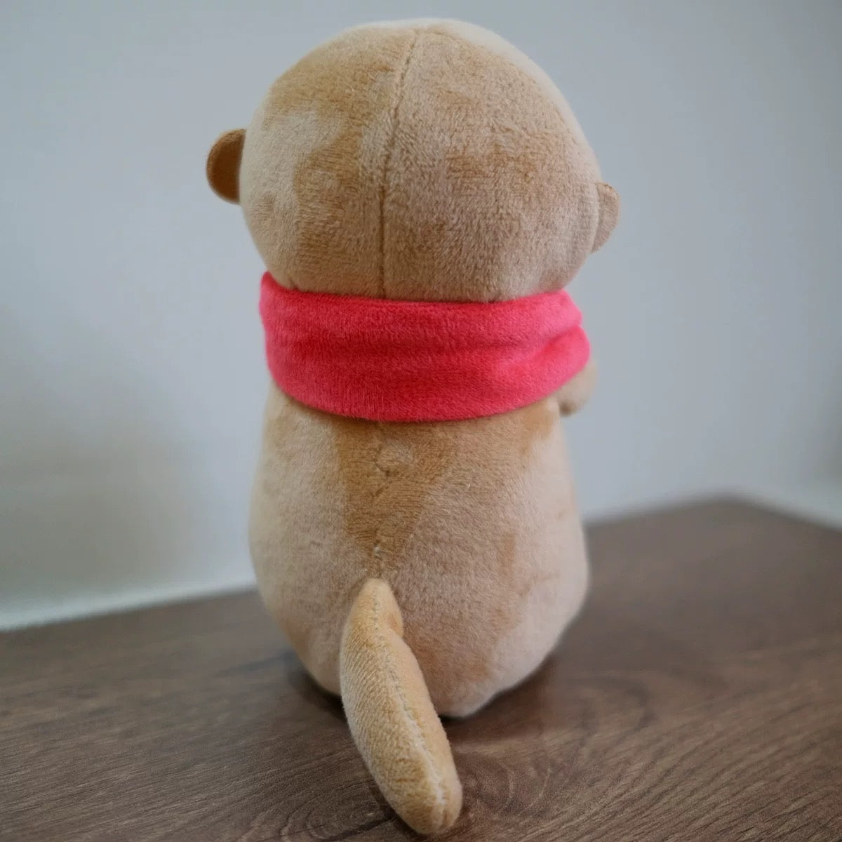 Otter love fish plush