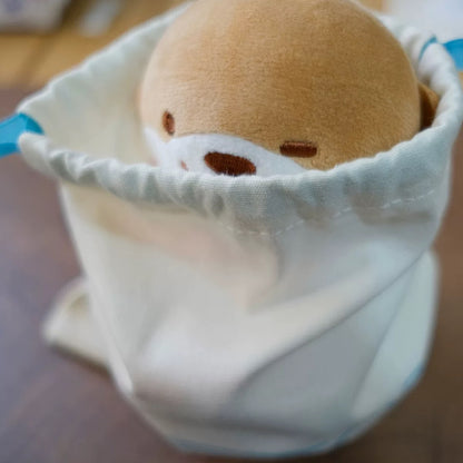 Otter love fish plush