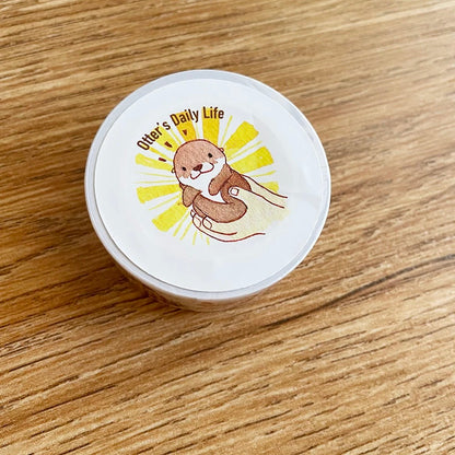 Otter's daily life washi tape