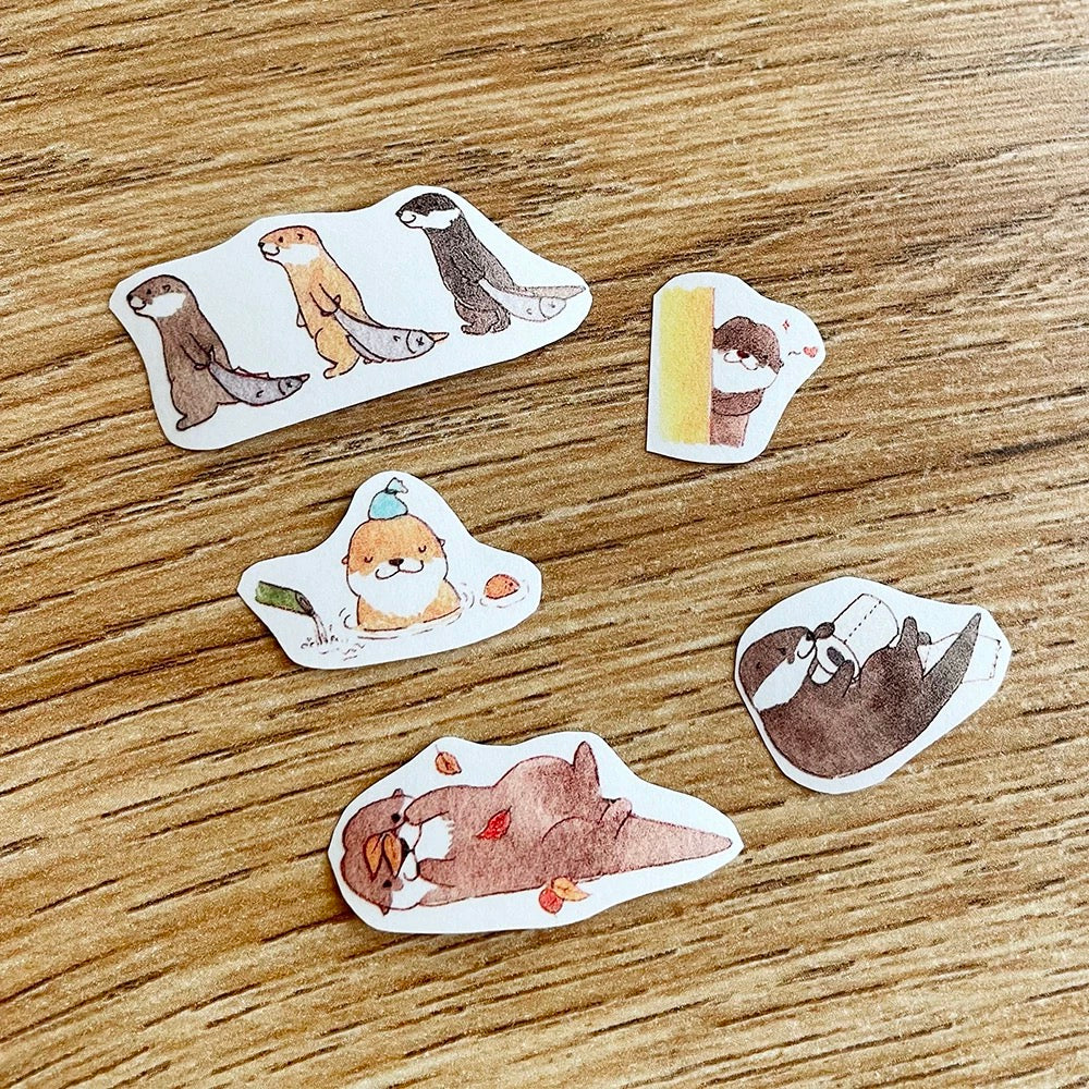 Otter's daily life washi tape