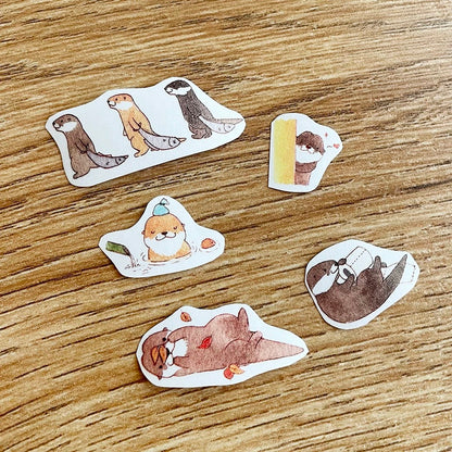 Otter's daily life washi tape