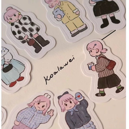 Koalawei girls bookmark set