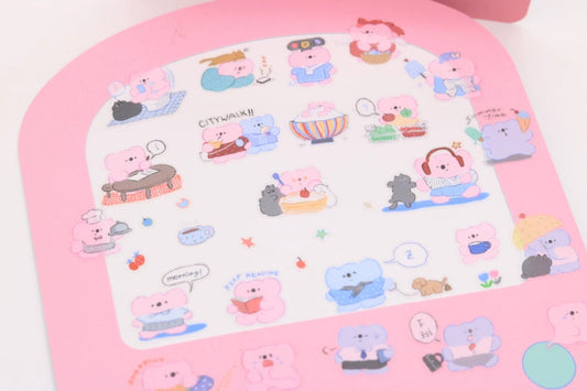 Koalawei mini journal stickers