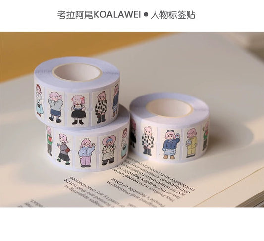 Koala Awei Label Stickers – Cutie Girl Theme