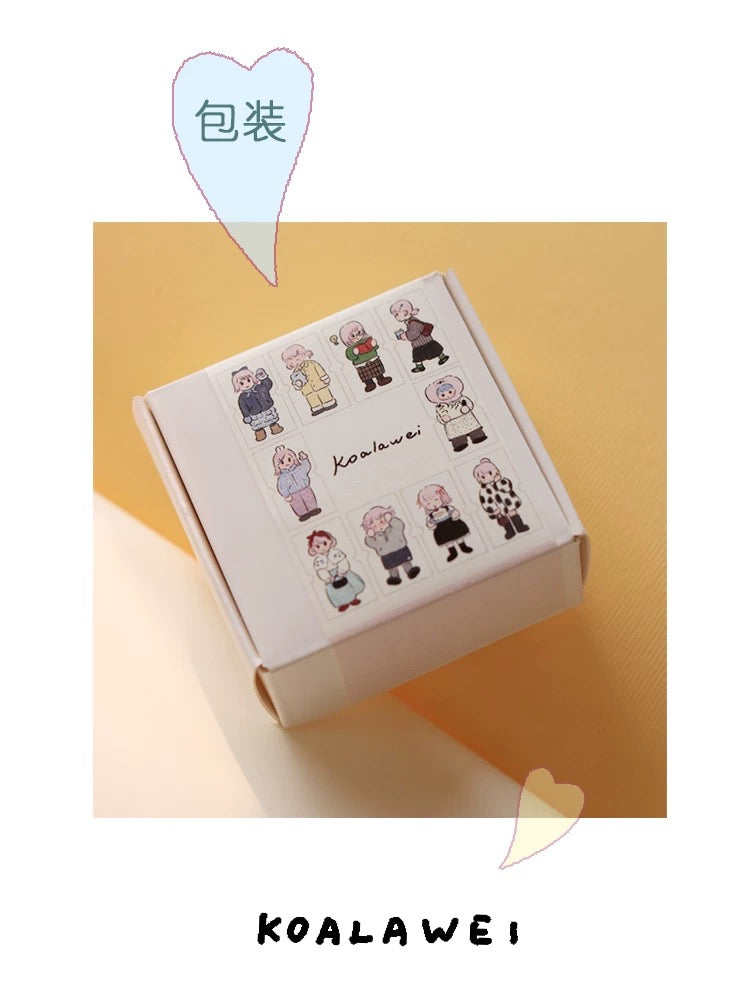 Koala Awei Label Stickers – Cutie Girl Theme