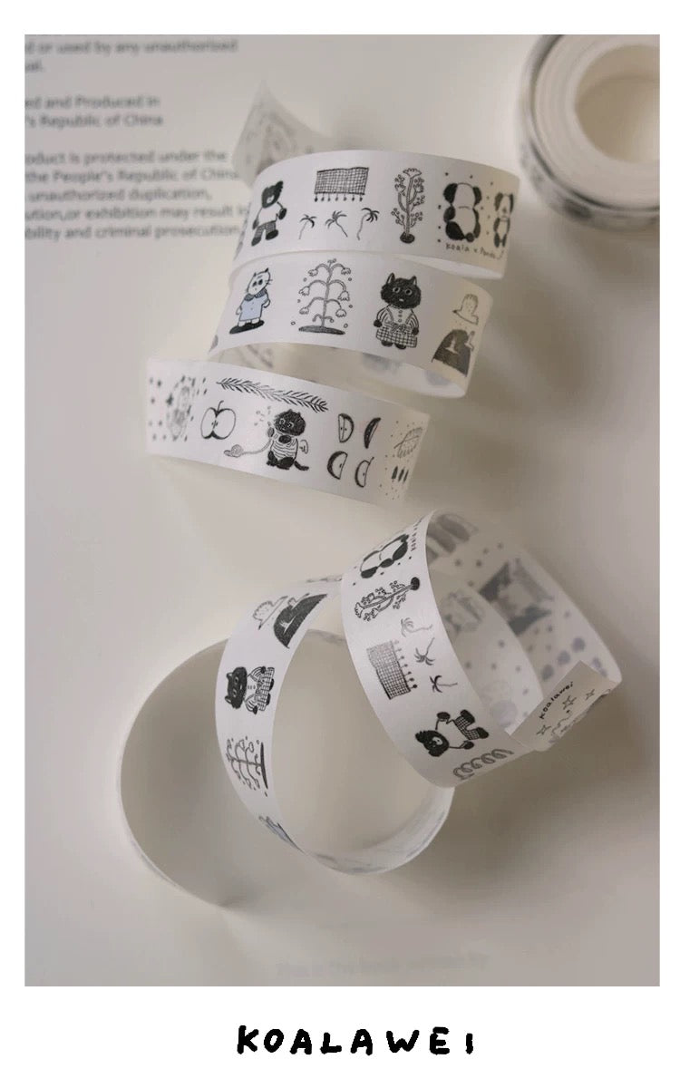 Koala Awei Washi Tape(Cats Theme)