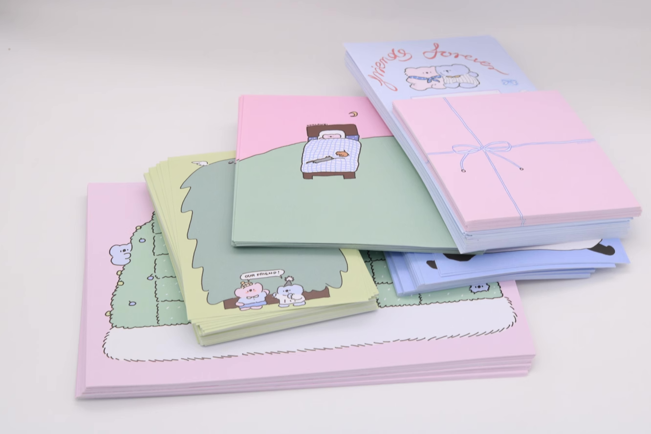 Koalawei "Best Wishes" Theme Memo Pads Sampler