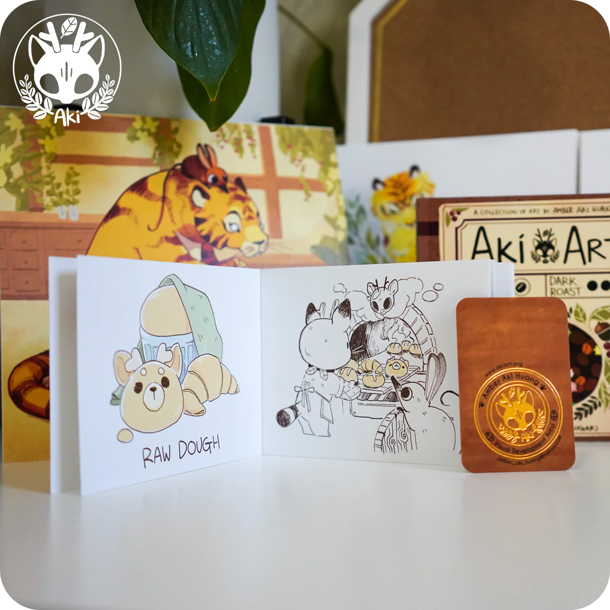 DeerCat & Friends™ - Bakery Delivery Zine