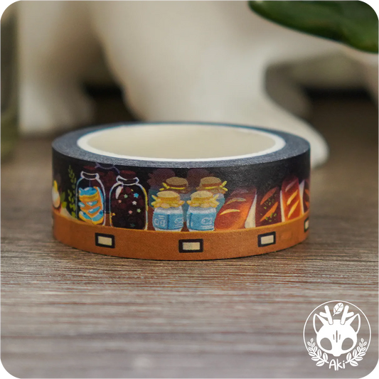 DeerCat Washi Tape - Bakery Shelves